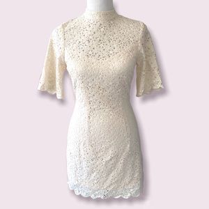 H&M Cream Lace Dress